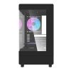 Darkflash DB330M számítógépház + 3 ARGB ventilátor (fekete)