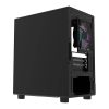 Darkflash DB330M számítógépház + 3 ARGB ventilátor (fekete)