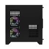 Darkflash FT350 számítógépház + 5 ARGB ventilátor (fekete)