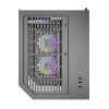 Darkflash FT350 számítógépház + 5 ARGB ventilátor (fekete)