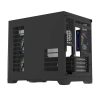 Darflash FT418 számítógépház + 6 ARGB ventilátor (fekete)