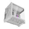 Darkflash FT418 számítógépház + 6 ARGB ventilátor (fehér)