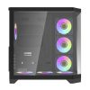 Darkflash FT418 PRO számítógépház + 7 ARGB ventilátor (fekete)