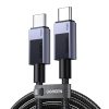 UGREEN L513 USB-C-USB-C PD töltőkábel, 2m (szürke)