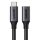 UGREEN US372 USB-C-USB-C Gen2 hosszabbító kábel, 0,5m (fekete)