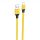 Foneng X96 USB-A-USB-C kábel, 2.4A, 1m (sárga)