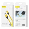 Foneng X96 USB-A-USB-C kábel, 2.4A, 1m (sárga)