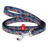 WAUDOG nejlon kutyapóráz 20 mm széles, 122 cm hosszú "fig