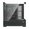 Darkflash DY450 PRO számítógépház + 1 ventilátor (fekete)