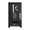 Darkflash DY450 PRO számítógépház + 1 ventilátor (fekete)