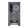 Darkflash DRX90 Glass számítógépház (fekete)