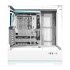 Darkflash DY450 PRO számítógépház + 1 ventilátor (fehér)