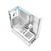 Darkflash DY450 PRO számítógépház + 1 ventilátor (fehér)