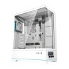 Darkflash DY451L PRO számítógépház + 1 ventilátor (fehér)