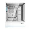 Darkflash DY451L PRO számítógépház + 1 ventilátor (fehér)