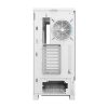 Darkflash DY451L PRO számítógépház + 1 ventilátor (fehér)