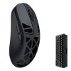 Keychron M3 Mini 4000Hz fém vezeték nélküli játék egér (fekete) [M3M-A7].