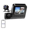 Azdome V600-3CH 1080p videó rögzítő, VGA G-szenzorral
