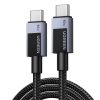 UGREEN L524 USB-C-USB-C kábel, 60W, 2m, PD (szürke)