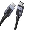 USB-C 2.0 és USB-C 2.0 közötti kábel Ugreen L524 PD 3A 3m (szürke)