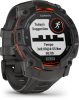 Instinct 3, 50mm Solar, Black, grey band