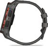 Instinct 3, 50mm Solar, Black, grey band