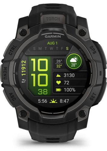 Instinct 3, 45mm AMOLED, Black
