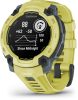 Instinct E, 45mm. Yellow, grey strap