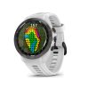 Approach S70 (42mm) black ceramic white band