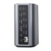 BlitzWolf BW-TH15 17 az 1-ben dokkolóállomás 2xHD+DP+4xC+3xUSB 3.0+USB 3.1+C 3.2+C PD+RJ45+micro SD+SD+3.5mm audio