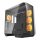 Darkflash DY470 számítógépház (fekete) + 4 ventilátor + GPU konzol