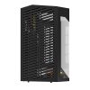 Darkflash DY470 számítógépház (fekete) + 4 ventilátor + GPU konzol