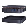 MINI PC AceMagic AK1 PLUS, Intel N97 16GB RAM + 512GB fekete