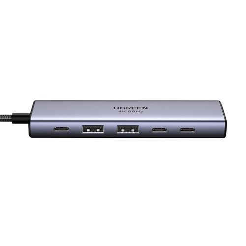 Ugreen CM511 USB-C hub, HDMI 4K 60Hz, 2x USB 3.2, 2x USB-C 3.2, PD