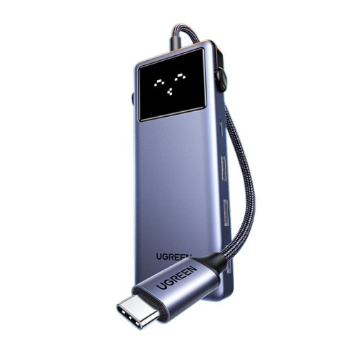 Ugreen USB-C hub CM888 Uno, 7w1, USB-C 3.2 Gen1, PD 85W, HDMI, USB 3.0