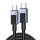 Ugreen L512 USB-C USB-C kábel, 100W, 5A, 2m (fekete)