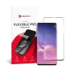 Forcell Flexible Nano Glass 5D for Samsung Galaxy S10+ black (Hot Bending) working fingerprint scanner