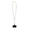 PIXIE Phone lanyard, Phone pendant / cord length 68cm (34cm in the loop) / on neck - beads
