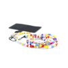PIXIE Phone lanyard, Phone pendant / cord length 68cm (34cm in the loop) / on neck - beads