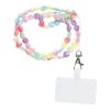 PIXIE Phone lanyard, Phone pendant / cord length 68cm (34cm in the loop) / on neck - hearts