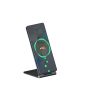 VEGER desk stand with wireless charger MagSafe kompatibilis 2A 15W Y56 black