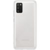 Samsung Galaxy A02s szilikon tok, átlátszó, 2mm, kamera védelemmel, SM-A025, Clear 