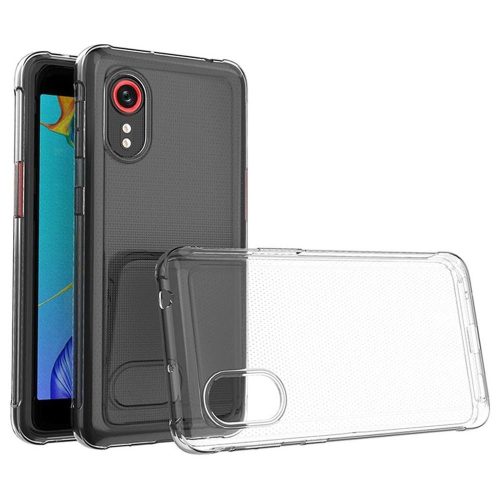 Samsung Galaxy Xcover 5 szilikon tok, hátlap tok, átlátszó, SM-G525, ultra slim, 0.5mm 