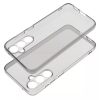 Samsung Galaxy A05s hátlap tok, TPU tok, kamera védelem, átlátszó/fekete, 1,5mm, SM-A057, Premium