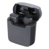 Wireless lavalier microphone Lightning with charging case S11 black