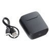 Wireless lavalier microphone Lightning with charging case S11 black