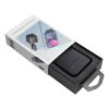 Wireless lavalier microphone Lightning with charging case S11 black