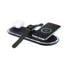 FORCELL F-ENERGY Ellipse wireless charger 3in1 compatible with Apple Qi QC 15W black