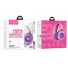 HOCO wireless bluetooth headphones W43 purple