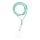 STONE Phone lanyard, Phone pendant / cord length 82cm (41cm in the loop) / on neck - turquoise